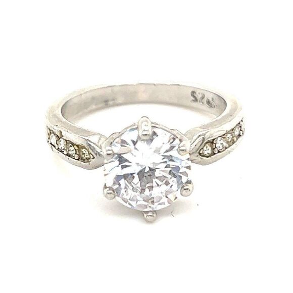 Clear Cz Ring  - Picture 1 of 6